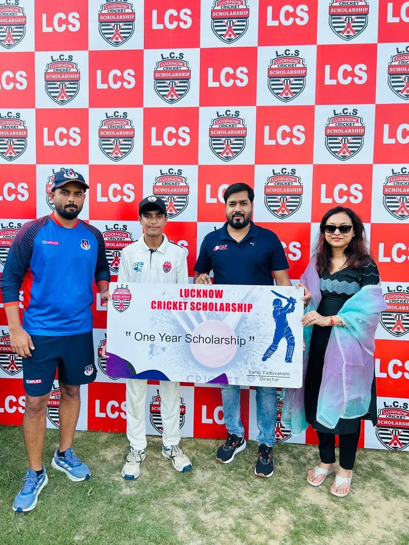 Scholarship students at LCS event